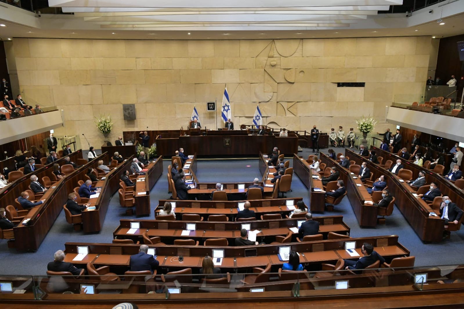 בעקבות העלייה בתחלואה - הגבלות במשכן הכנסת