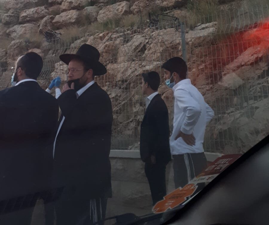זירת האירוע במודיעין