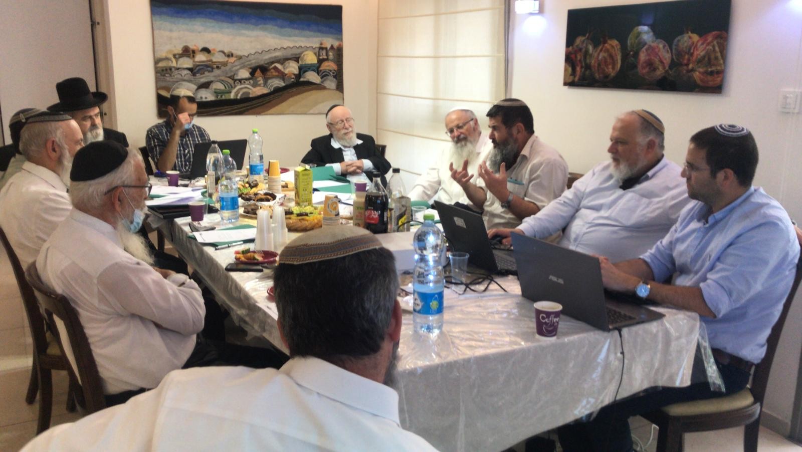 לקראת השמיטה - בית הדין של אוצר הארץ התכנס