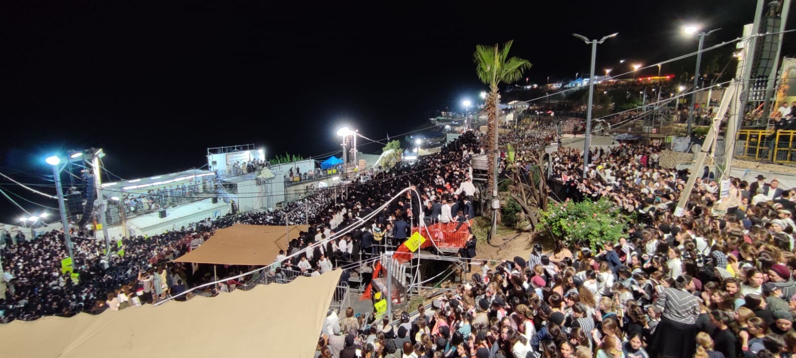 כ-100 אלף הגיעו להילולת רשב"י במירון | האירוע הסתיים