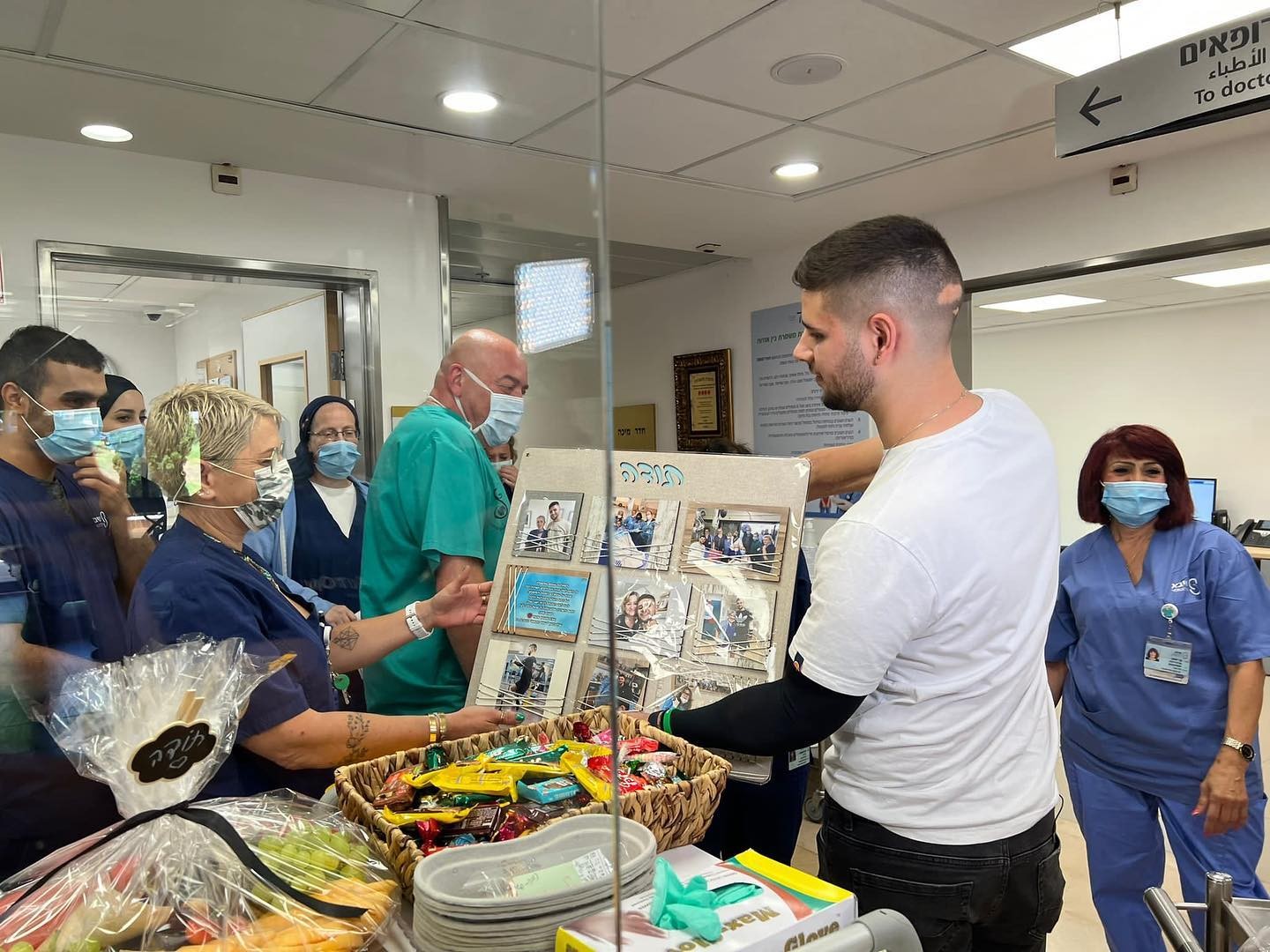 ניצחון מתוק: הלוחם שנפצע בלחימה ולא קיבל סיכוי - שוחרר לבית