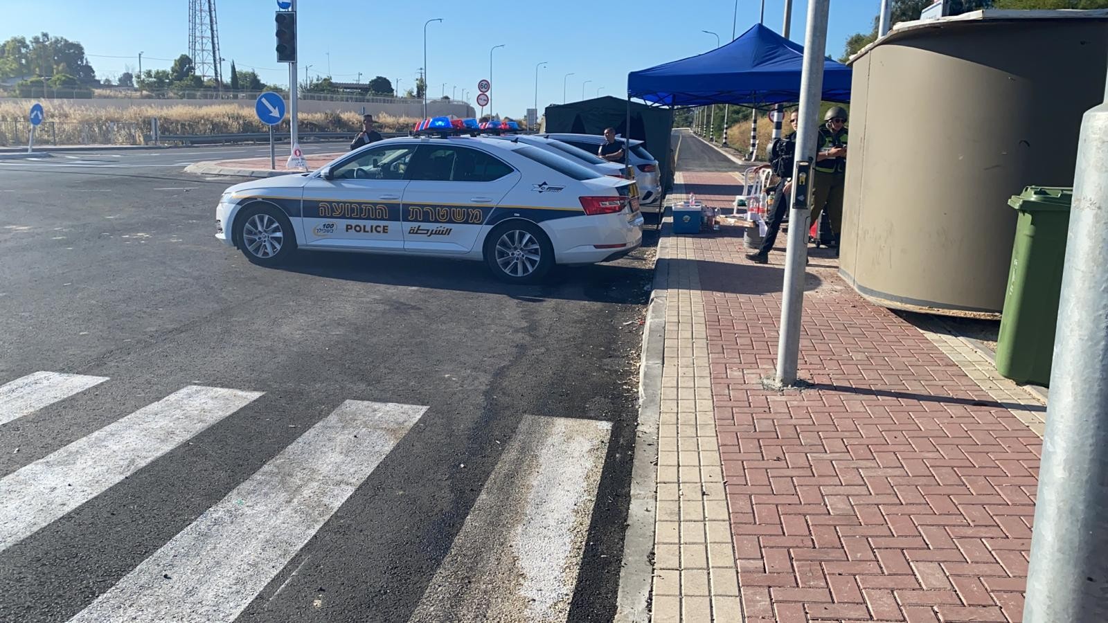 מחשש לירי נ"ט: המשטרה סגרה ציר מרכזי משדרות לכיוון צפון