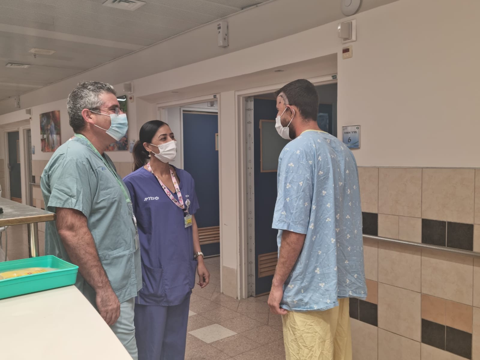 בשורה משמחת: הקצין שפונה במצב קשה - השתחרר היום מביה"ח