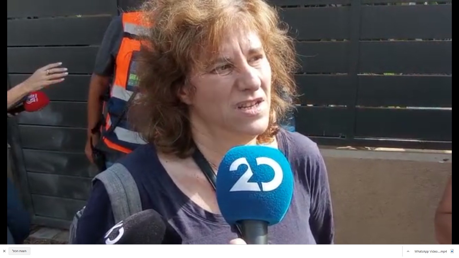 סיגל אריאלי על הבית שלה שנפגע מטיל באשקלון