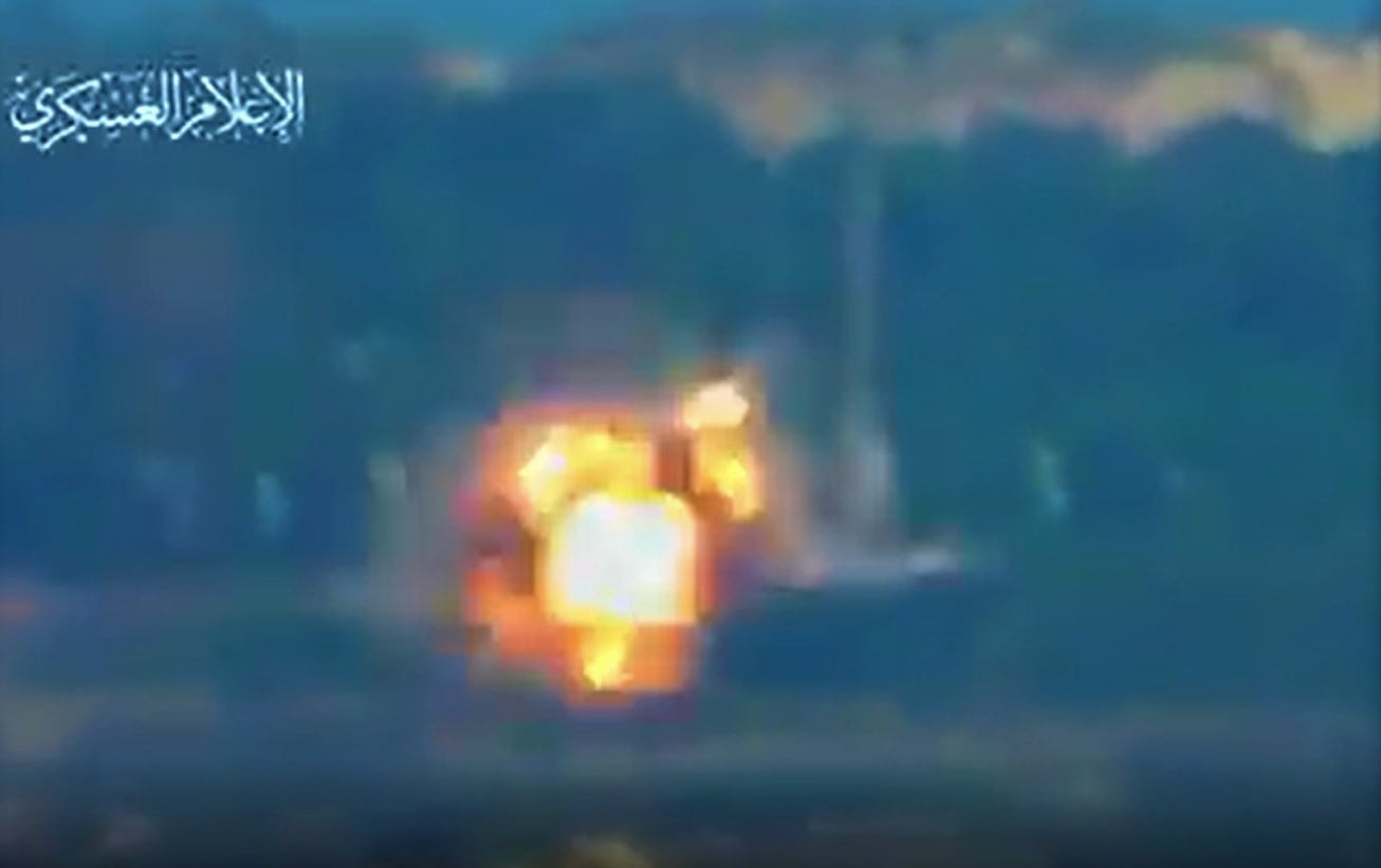 חמאס מפרסם את תיעוד ירי הקורנט לעבר הטיולית הריקה מחיילים