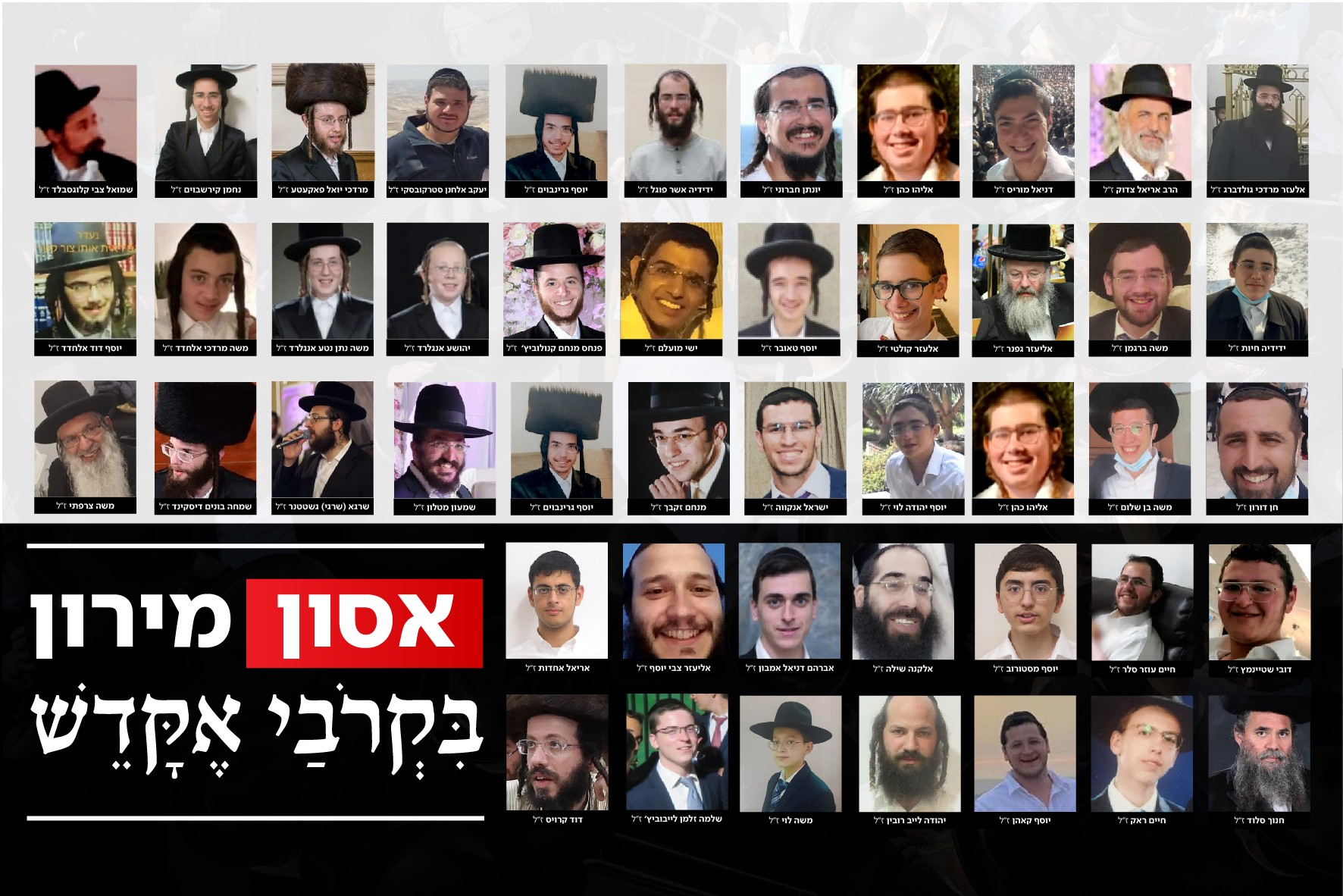 תגובת משפחות אסון מירון: "צעד ראשון בדרך אל הצדק"