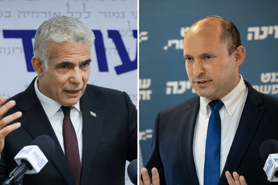 בכיר בליכוד: "בנט סגור עם לפיד ומחכה לעיתוי הנכון"