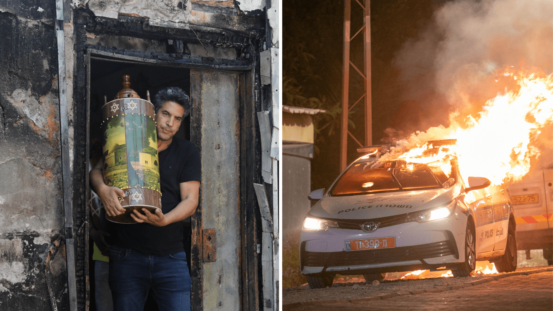 ארז צדוק: לא לקבל שקל ממנסור עבאס לשיפוץ בתי הכנסת השרופים