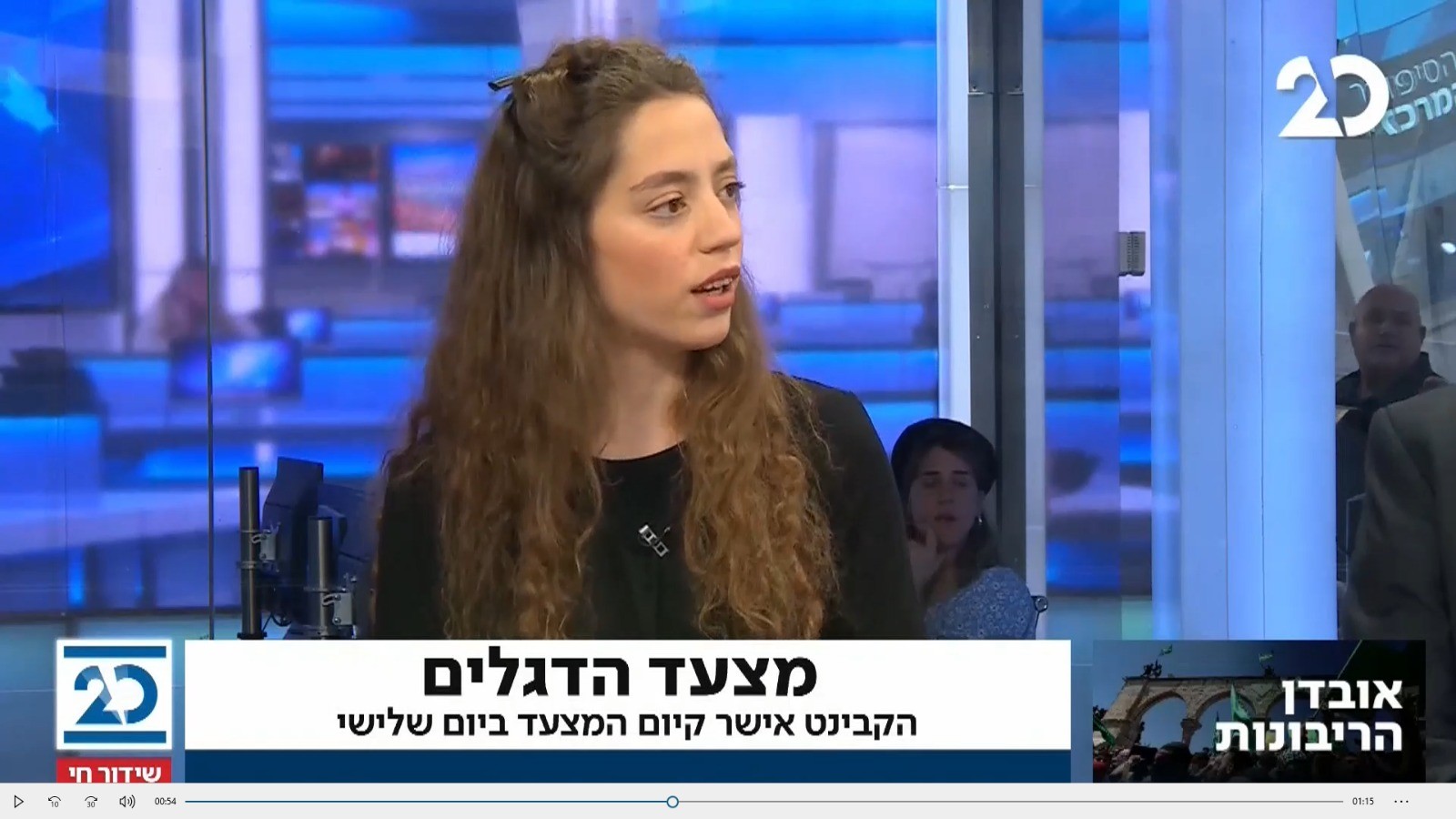 "לא האמנתי שישימו עלי אזיקים - בעוון הליכה עם דגל ישראל"