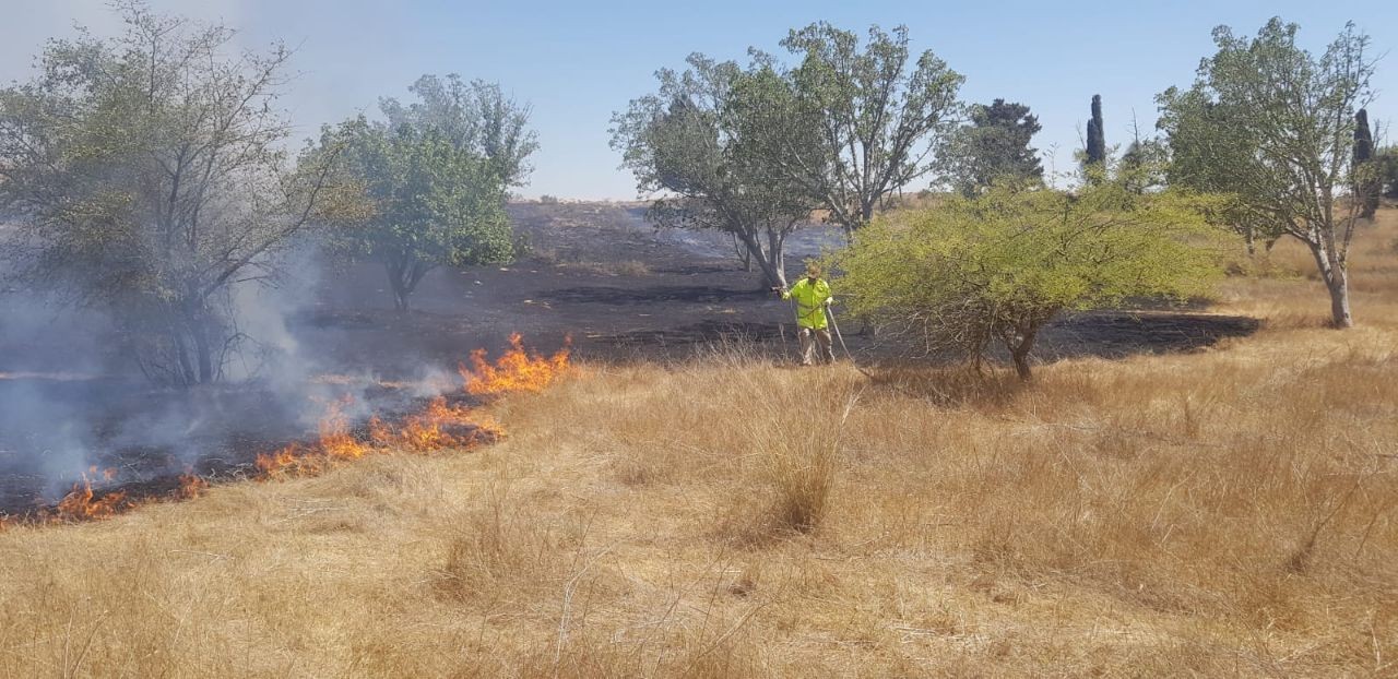 טרור הבלונים: מספר שריפות בעוטף; בלון חשוד אותר בישוב בנגב