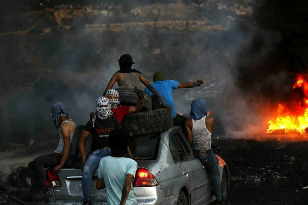 עימותים מול היישוב אביתר: כוחותינו הודפים את הפורעים