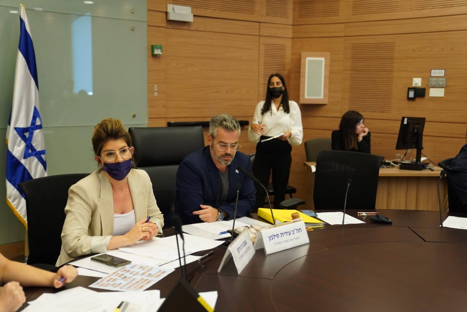 בועז טופורובסקי בוועדה המסדרת. צילום: דוברות הכנסת