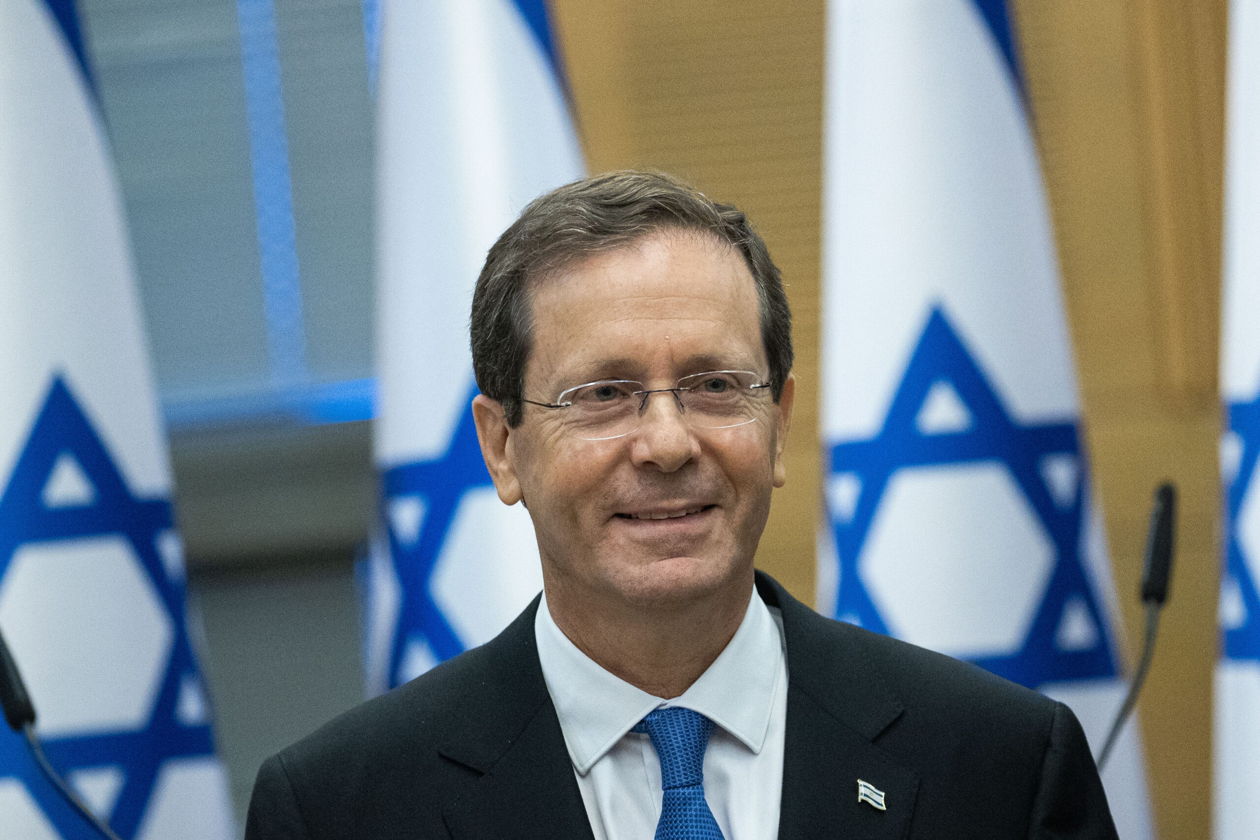 הנשיא הרצוג. צילום: יונתן סינדל, פלאש 90