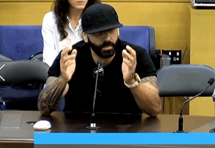 צפו: הצל הוזמן לכנסת וזה מה שהיה לו לומר