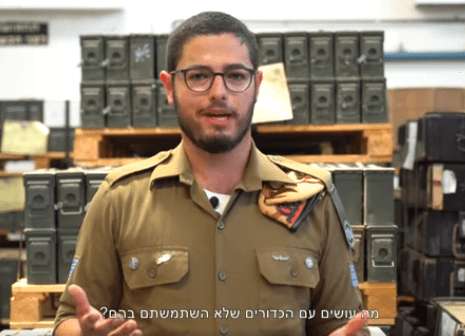 צפו: מה עושים בצה"ל עם הקליעים שנשארו במטווח?