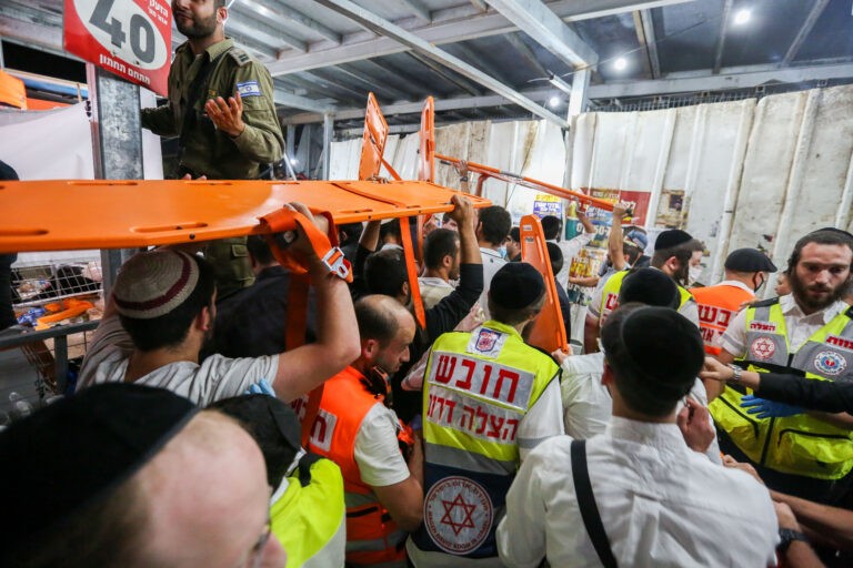 אסון מירון, צילום: פלאש 90