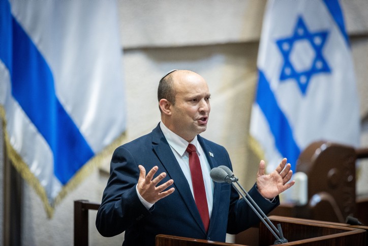 הפגנה מול ביתו של בנט: "אלימות השוטרים קשה יותר מבבלפור"