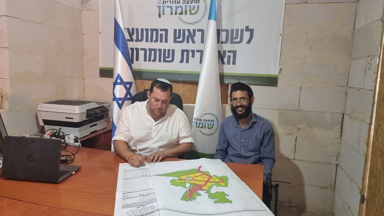 בהתאם להסכם הפשרה: החלו עבודות הסקר באדמת אביתר