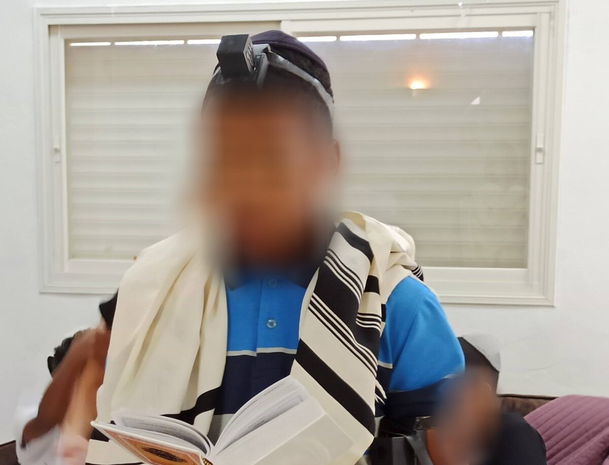 נער שחולץ לפני שבועיים מרמאללה חגג בר מצווה