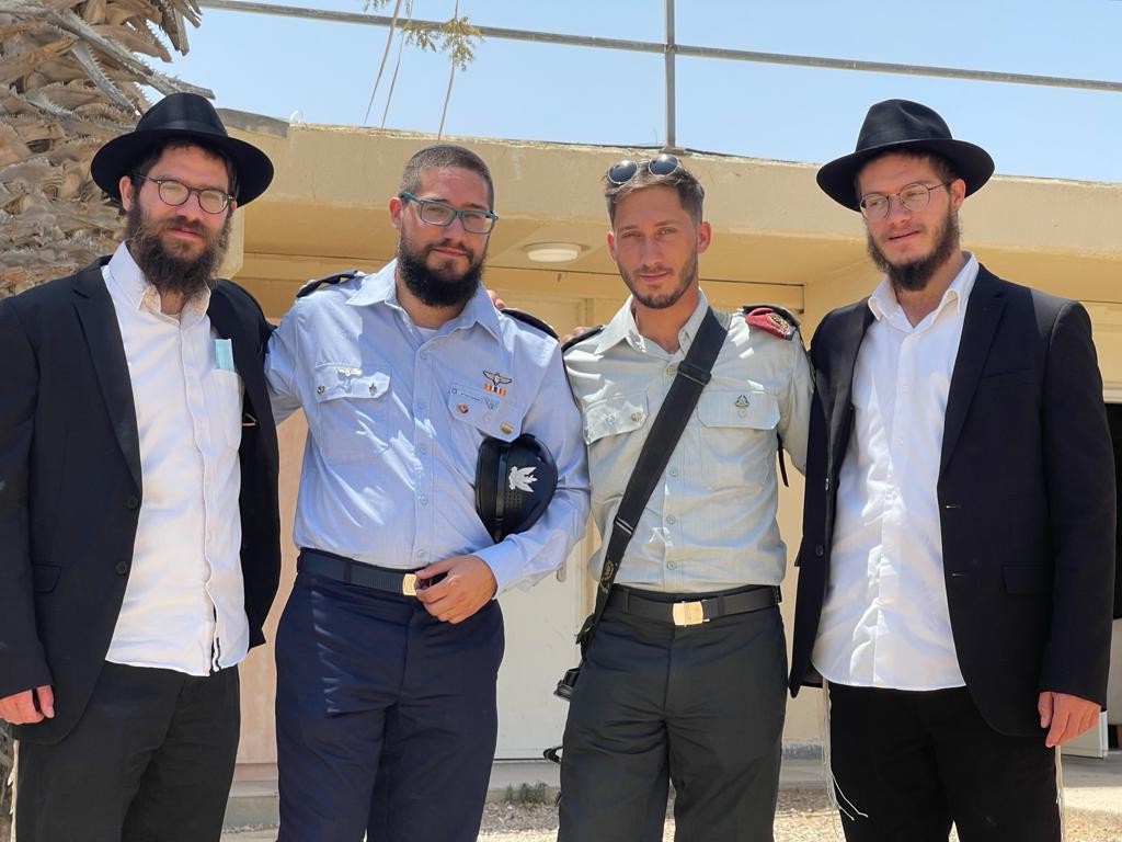הבן של השליח שצמח מתוך הפלגה: המ"פ החבדניק החדש בפלגת הנגב