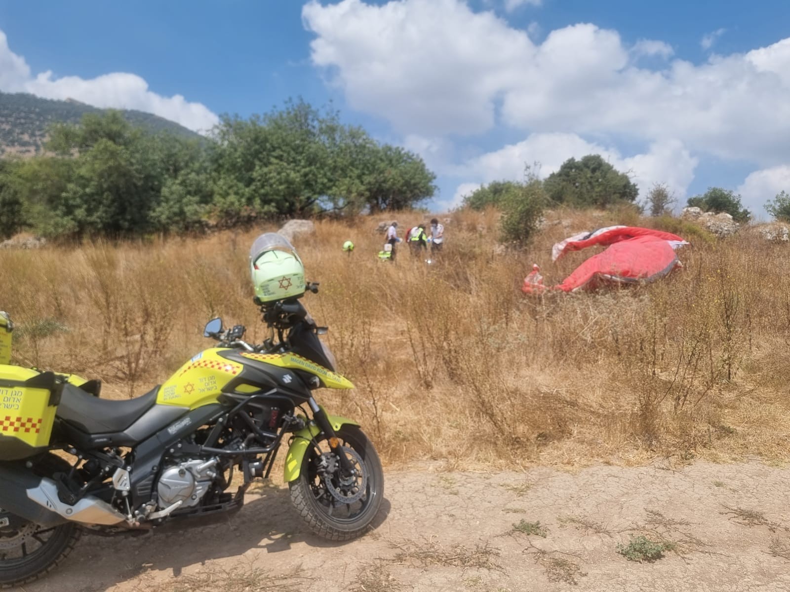 בן 55 נהרג בהתרסקות מצנח רחיפה בגליל התחתון