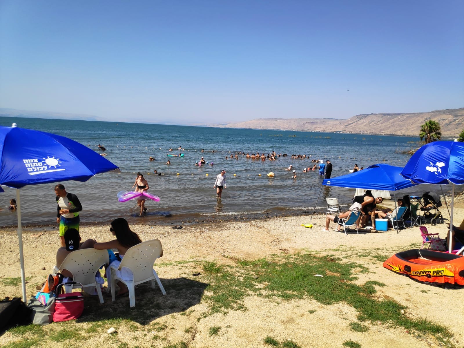 עקב העומס: אלה חופי הרחצה שנסגרו בכינרת