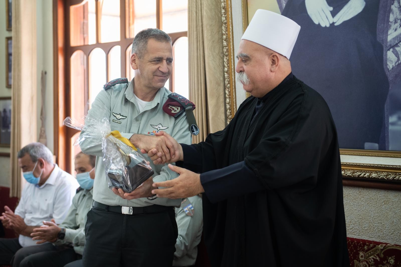 הרמטכ"ל ביקר בעדה הדרוזית ובעדה הבדואית לרגל חג הקורבן