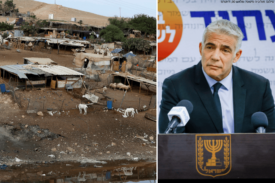 הפרקליטות פנתה לבג''ץ לעכב את פינוי ח'אן אל-אחמר לפני לפיד