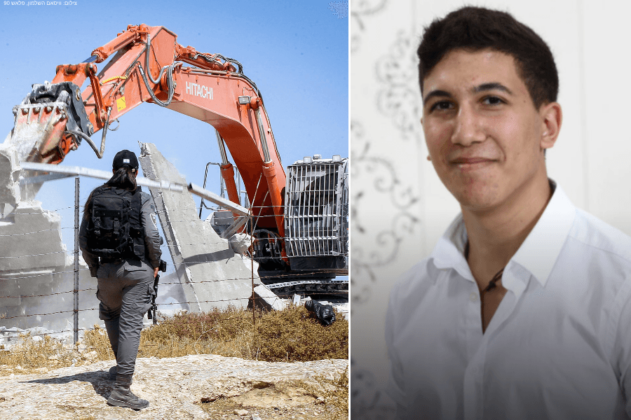 הריסת בית המחבל שרצח את יהודה גואטה הי''ד תעוכב