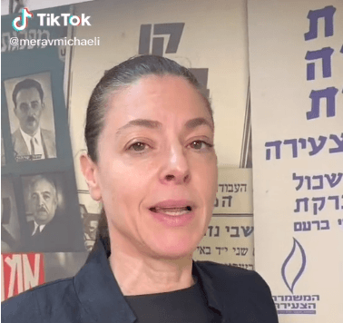קורע: מרב מיכאלי דואגת לשטייגען של בחורי הישיבות | צפו