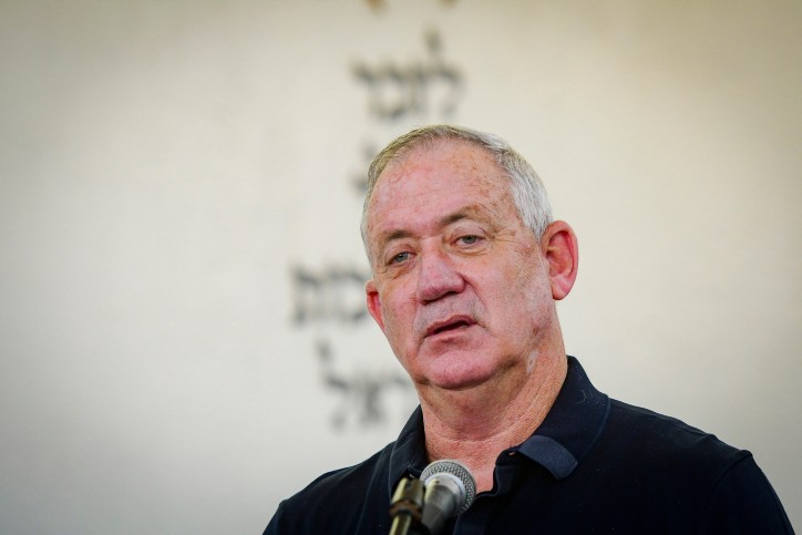 השר גנץ קיים הערכת מצב במתן סיוע מערכת הביטחון בקורונה