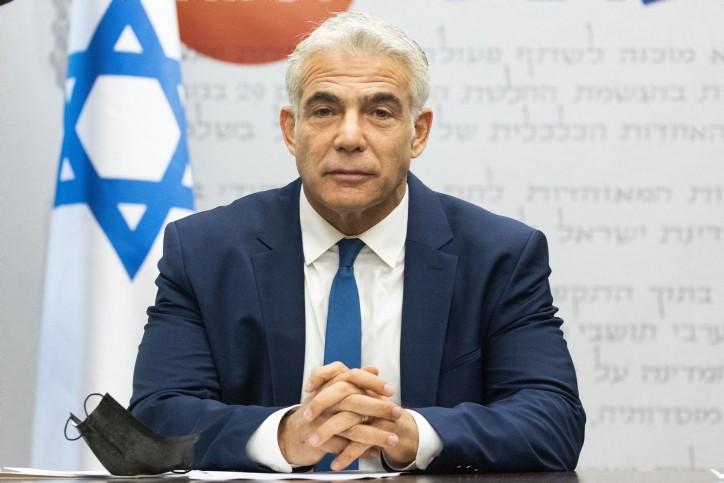שר החוץ לפיד שוחח הערב עם מזכיר המדינה של ארה"ב