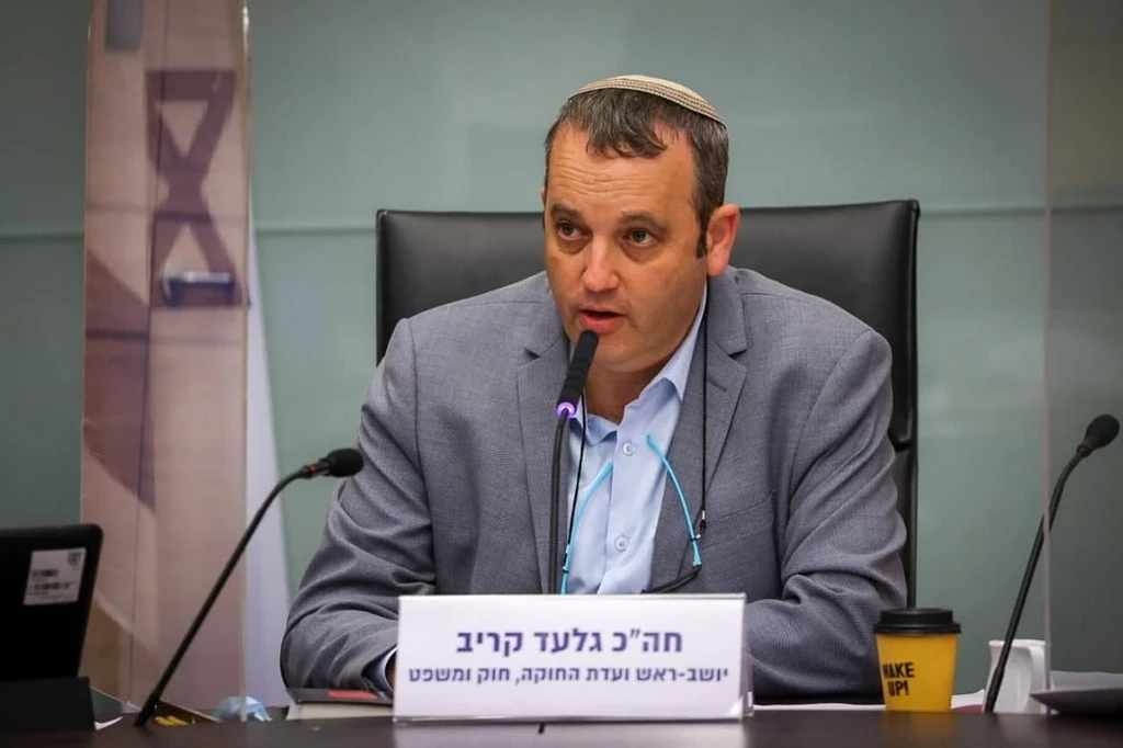 חה''כ גלעד קריב. צילום: נועם מושקוביץ, דוברות הכנסת