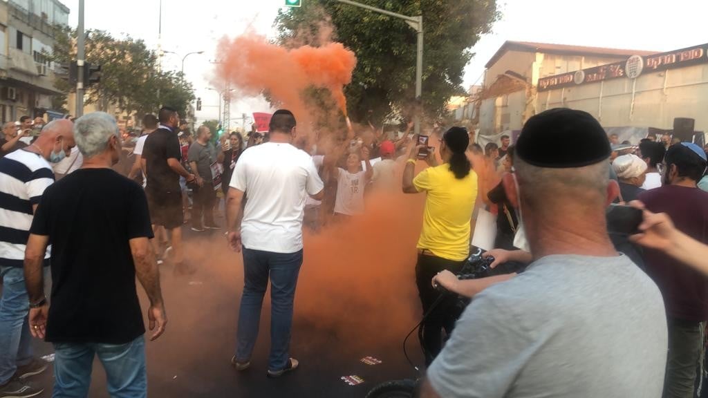 בעקבות פשיעת המסתננים - מחאה זועמת בדרום ת״א
