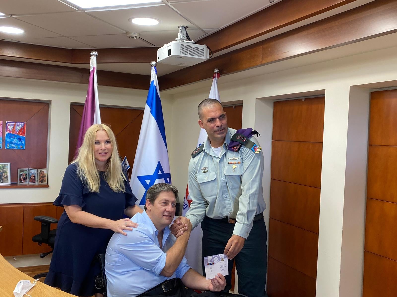 יו״ר ארגון נכי צה״ל קיבל את אות המערכה בלבנון