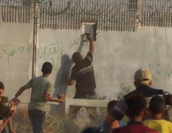 הותר לפרסום: לוחם מג"ב נפצע באורח אנוש מירי ברצועת עזה