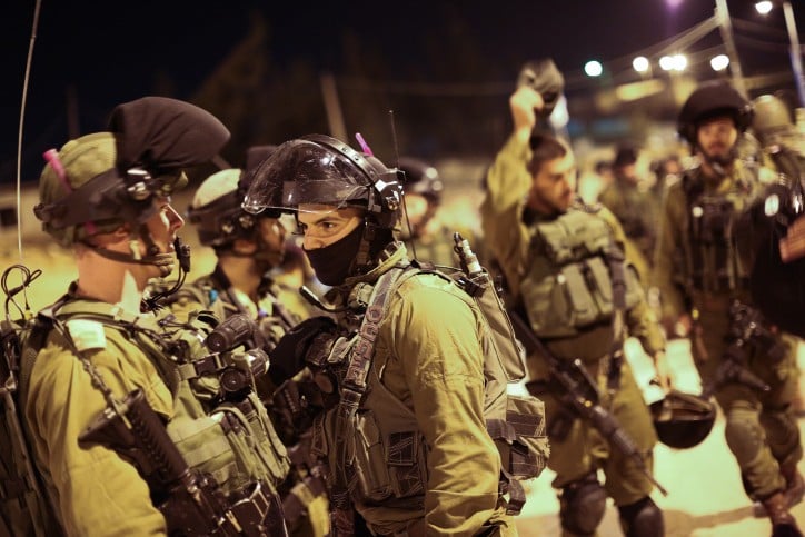 כוחותינו במהלך פעילות שגרתית, ארכיון, צילום: נתי שוהט, פלאש 90
