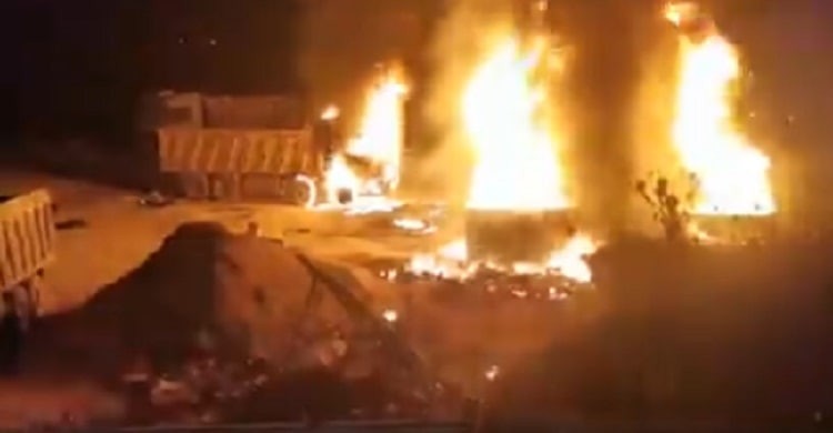 לבנון; כ-20 הרוגים ועשרות פצועים בפיצוץ מיכל דלק