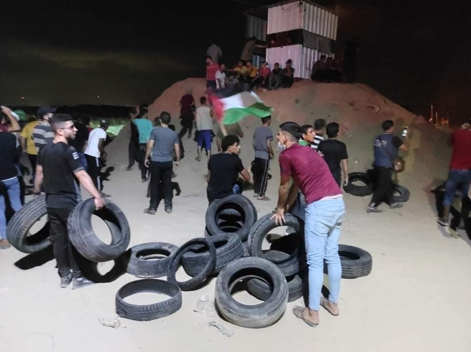 הפרות סדר אלימות נמשכות סמוך לגדר המערכת ברצועת עזה