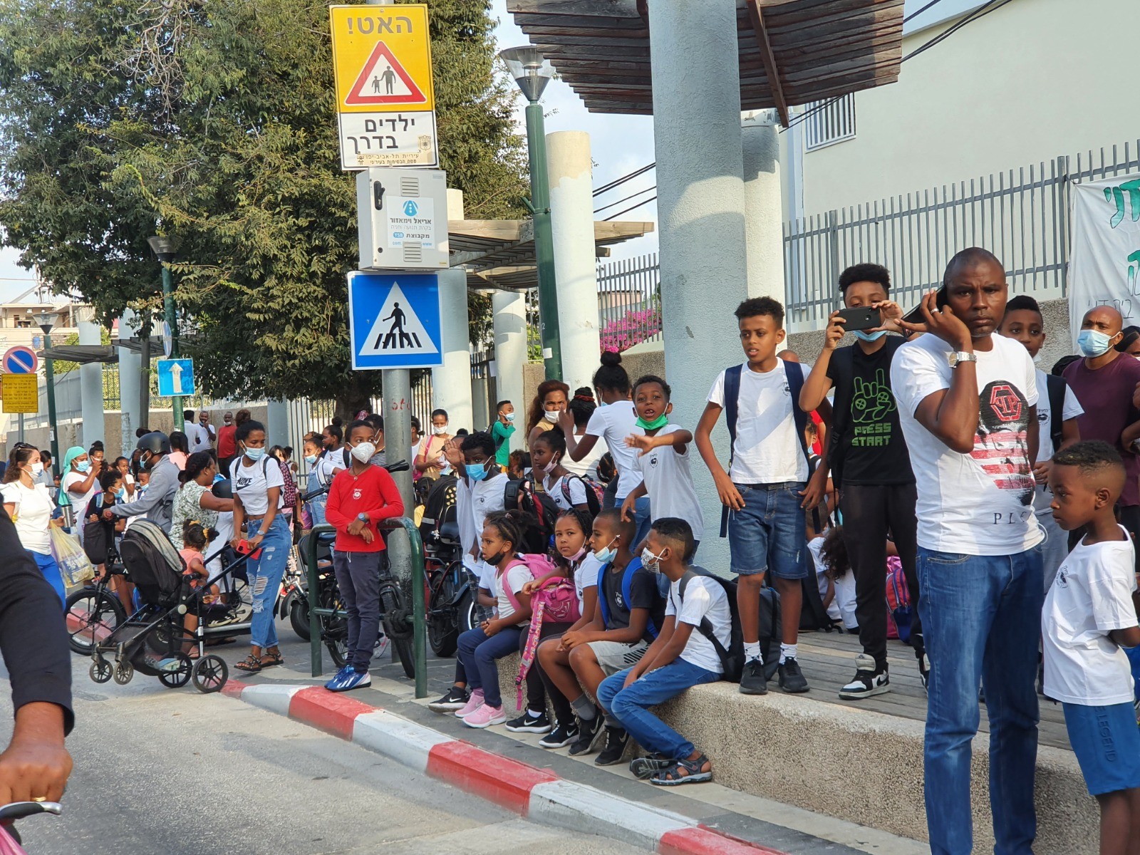 כך נפתחה שנת הלימודים בבית ספר 'הירדן' שבדרום תל אביב