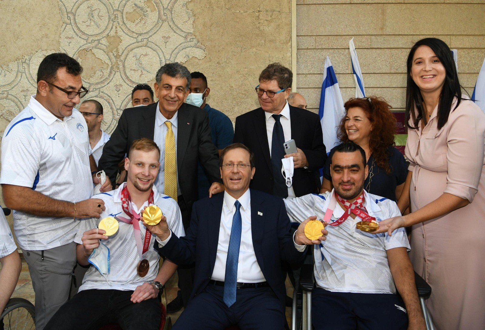 הנשיא אירח אירוע הוקרה לכבוד המשלחת למשחקים הפראלימפיים