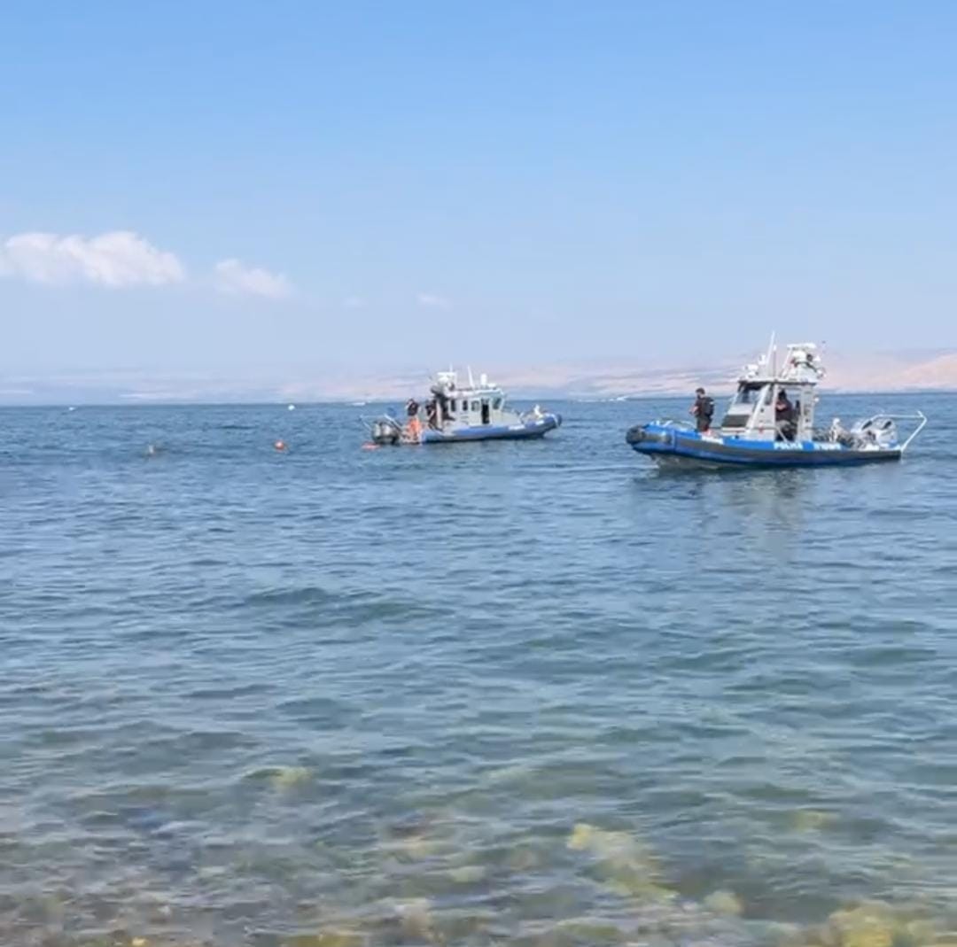 חיפושים נרחבים אחר גבר כבן 30 שנעלם בכנרת