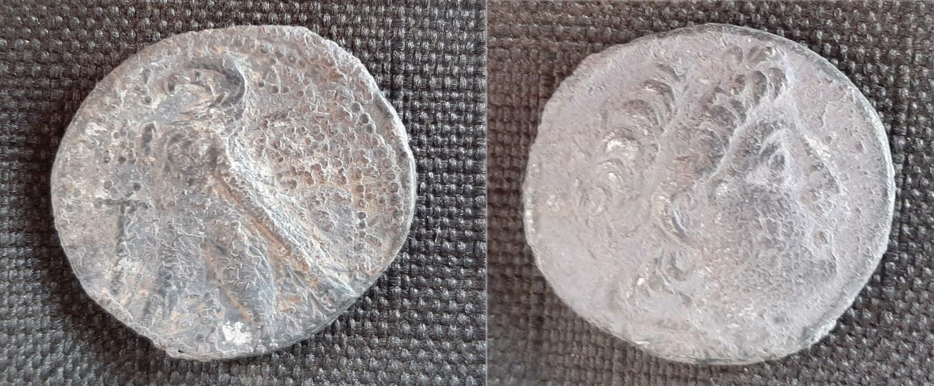 מטבע כסף מימי מרד בר כוכבא התגלה בנחל תקוע