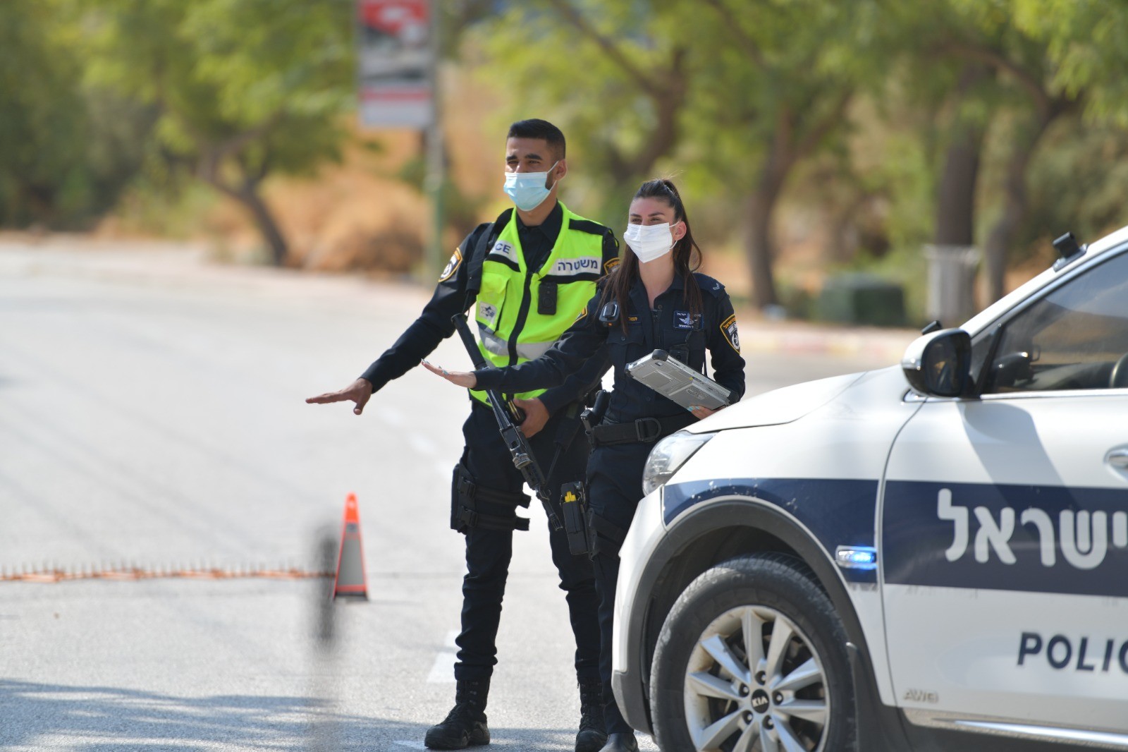פרץ מחסום ופגע בשוטר: נעצר חשוד בן 40 תושב עכו