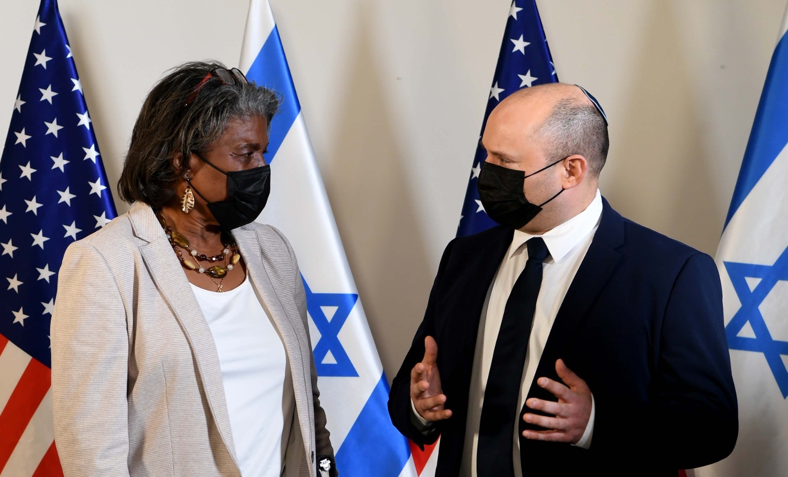רה"מ נפגש עם שגרירת ארה"ב לאו"ם: "רוח חדשה בין המדינות"