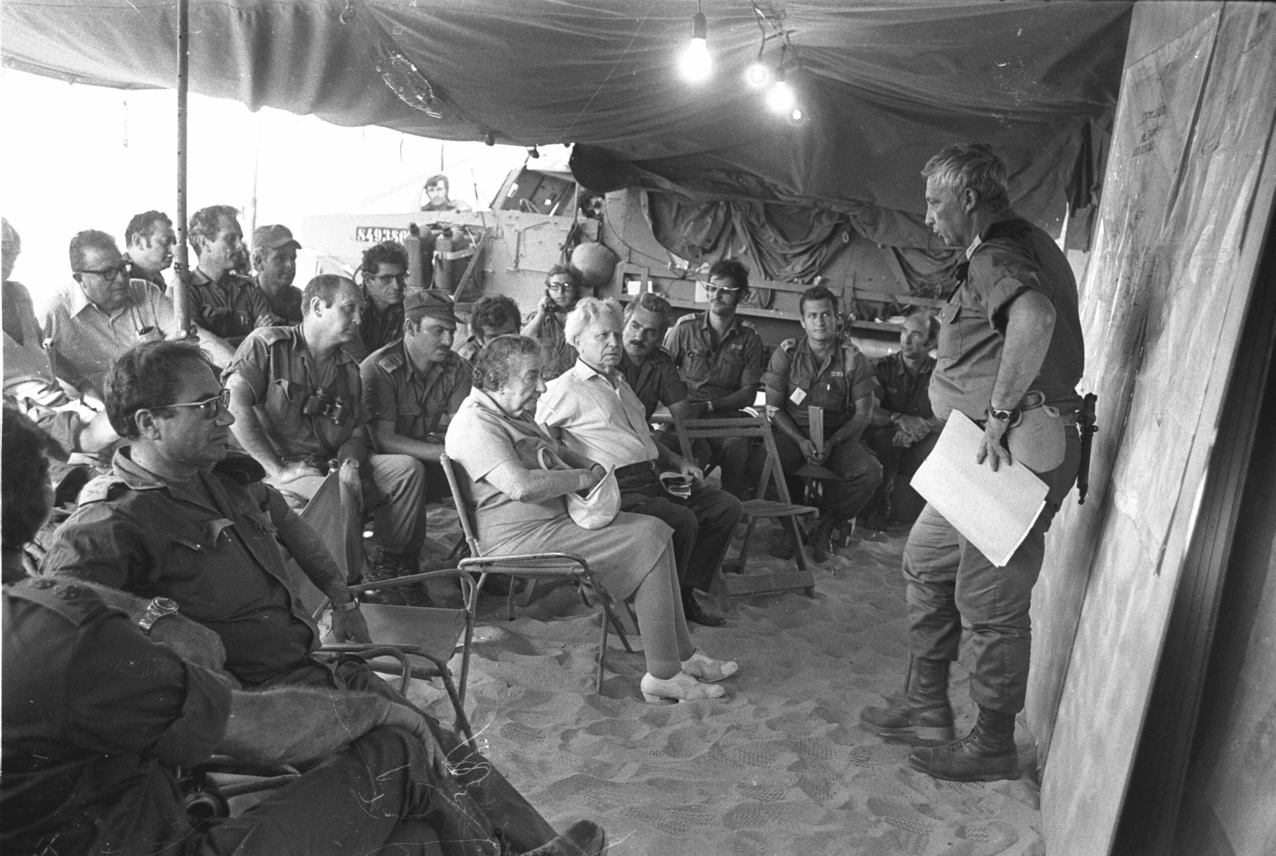 "אם לא ננצח, זה אבוד": נחשפו פרוטוקולים ממלחמת יום הכיפורים