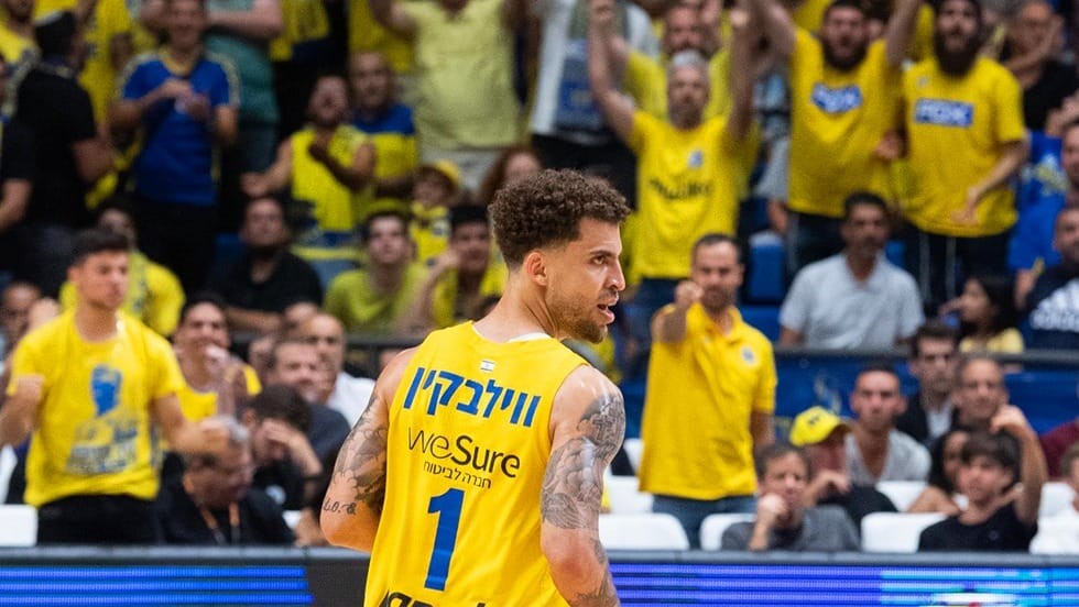 סקוטי ווילבקין, מספר אחת על המגרש. צצילום: מכבי תל-אביב
