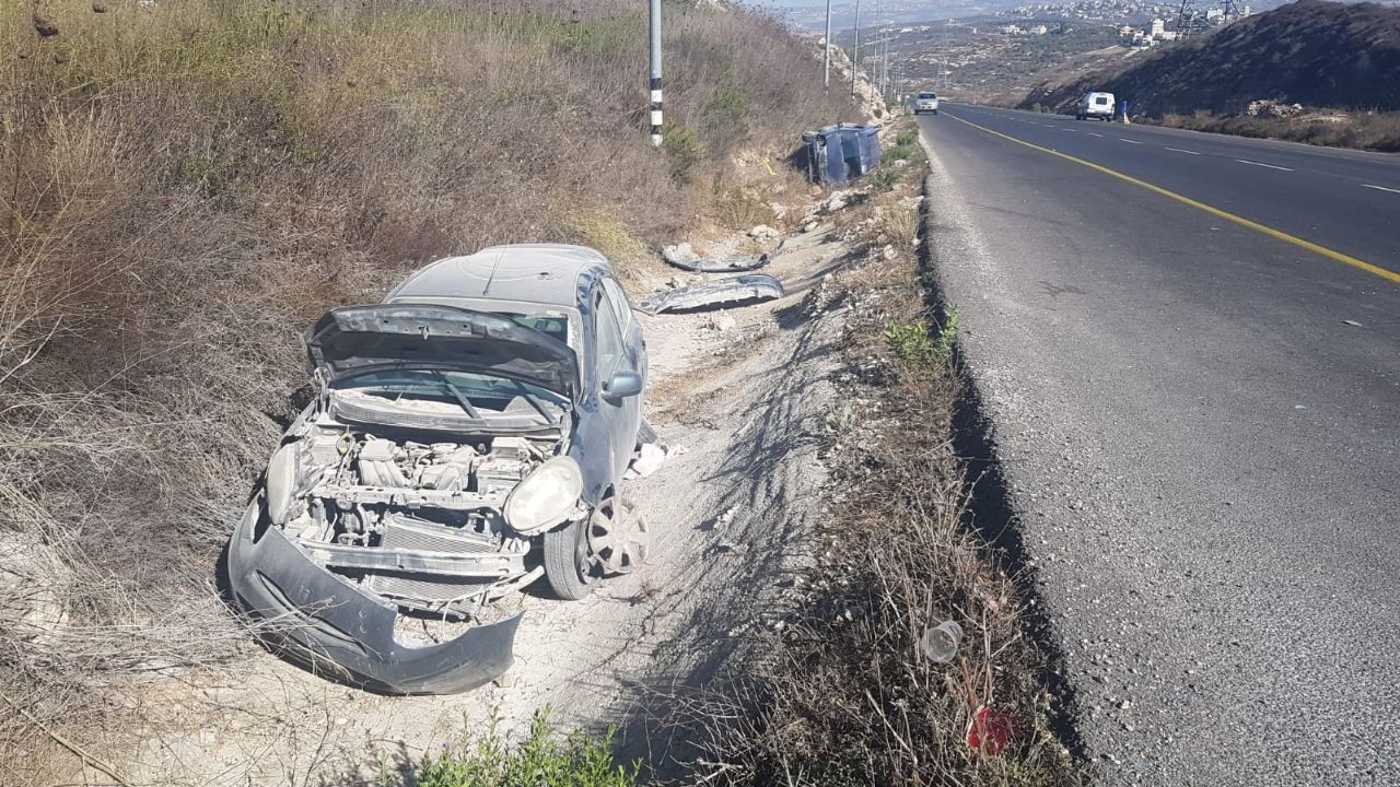 תאונת דרכים קשה בשומרון: נלחמים על חיי פעוטה שנפגעה