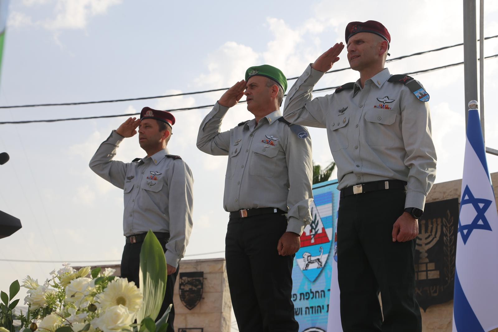 הוחלף מפקד אוגדת אזור יהודה ושומרון
