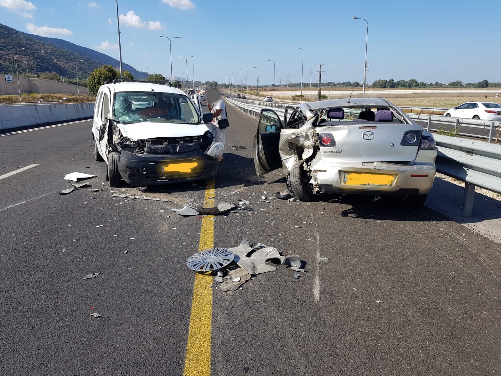 בדרכו לפעילות: צוות הסוהרים עצר להציל חיים בזירה קשה